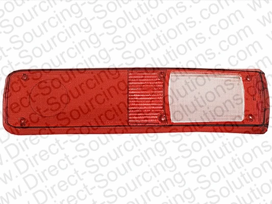 Lens, tail light assembly (208542)