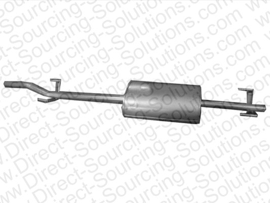 Centre/Rear Muffler (430053)