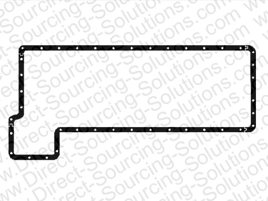 Gasket, oil sump (101050)