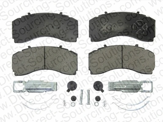 Brake Pad Set, disc brake (460037)
