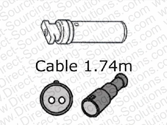 Sensor, wheel speed (206672)