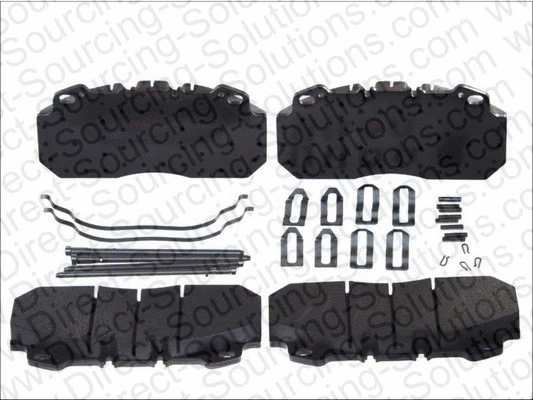 Brake Pad Set, disc brake (6260023)