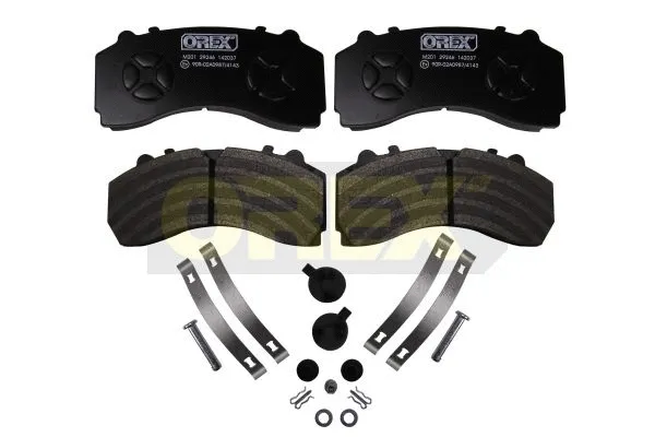 Brake Pad Set, disc brake (142037)