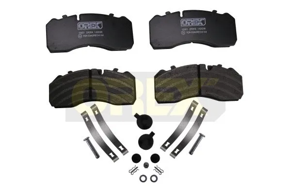 Brake Pad Set, disc brake (142038)