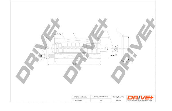 Oil Filter (DP1110.11.0221)
