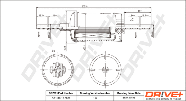Fuel Filter (DP1110.13.0021)