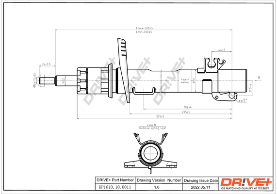 Shock Absorber (DP1610.10.0011)