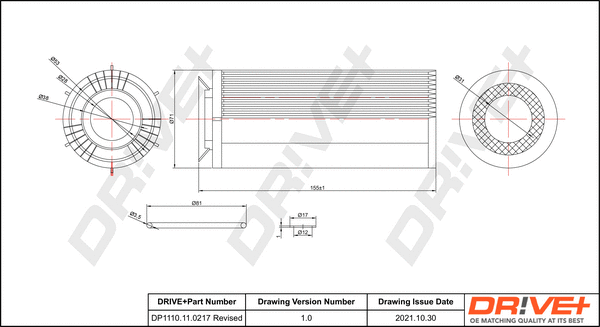 Oil Filter (DP1110.11.0217)