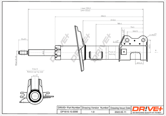 Shock Absorber (DP1610.10.0090)