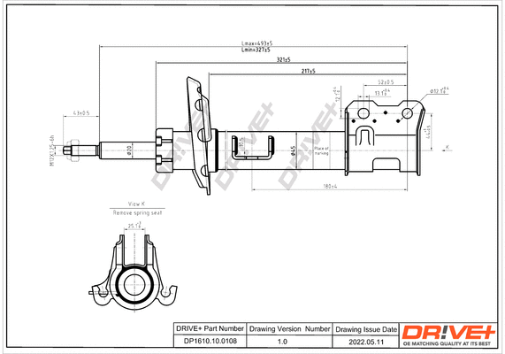 Shock Absorber (DP1610.10.0108)