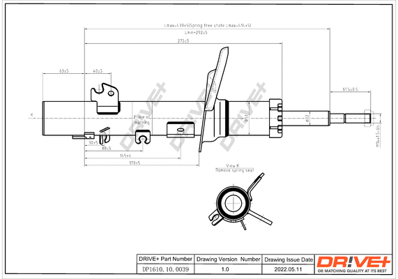 Shock Absorber (DP1610.10.0039)