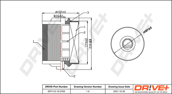 Air Filter (DP1110.10.0763)