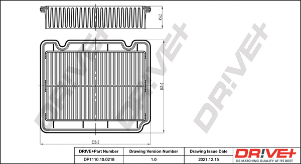 Air Filter (DP1110.10.0218)