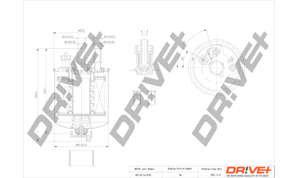 Fuel Filter (DP1110.13.0133)