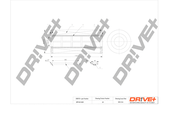 Oil Filter (DP1110.11.0121)