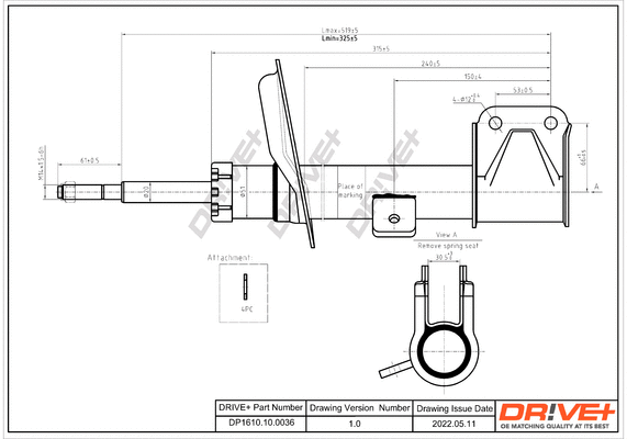 Shock Absorber (DP1610.10.0036)
