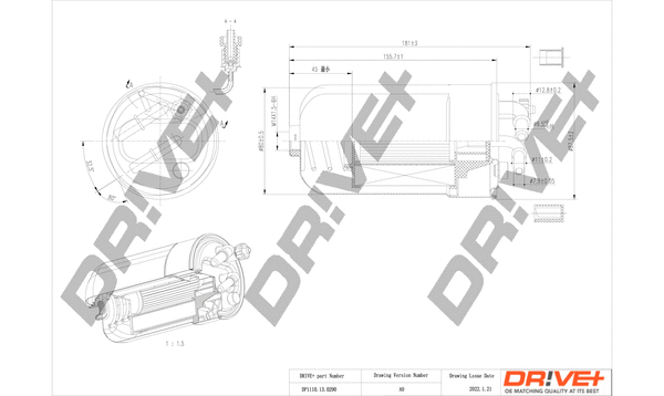 Fuel Filter (DP1110.13.0290)