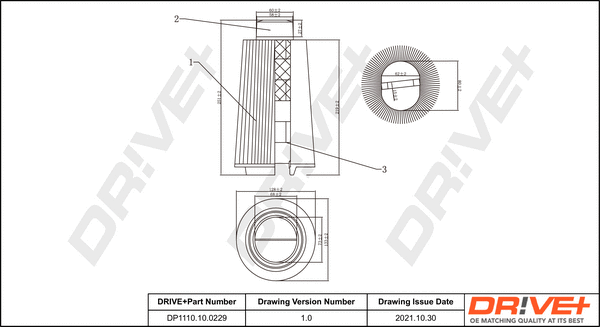Air Filter (DP1110.10.0229)
