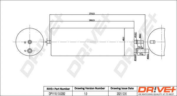 Fuel Filter (DP1110.13.0282)