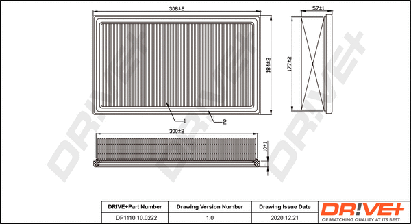 Air Filter (DP1110.10.0222)