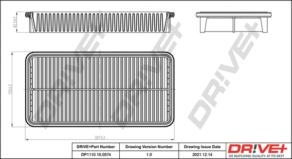 Air Filter (DP1110.10.0574)