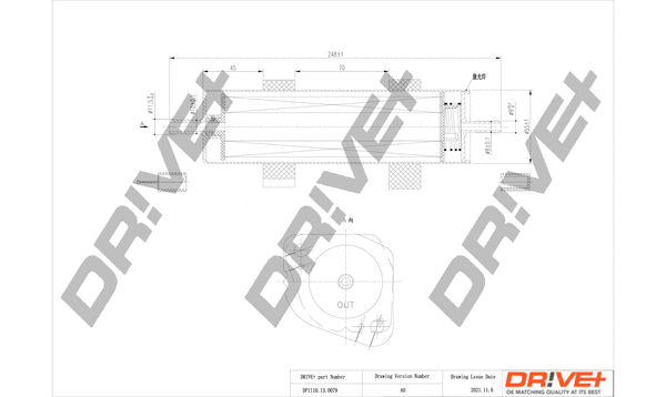 Fuel Filter (DP1110.13.0079)
