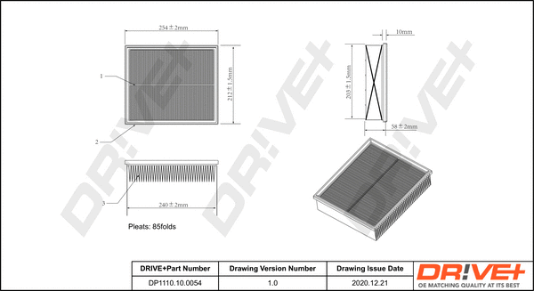 Air Filter (DP1110.10.0054)