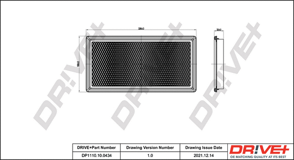 Air Filter (DP1110.10.0434)