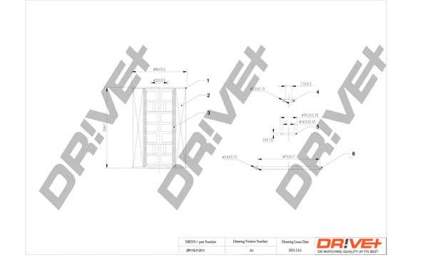 Oil Filter (DP1110.11.0111)
