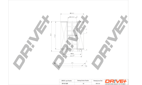Oil Filter (DP1110.11.0079)