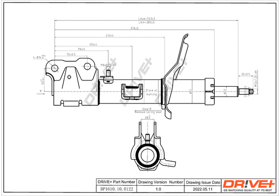 Shock Absorber (DP1610.10.0122)