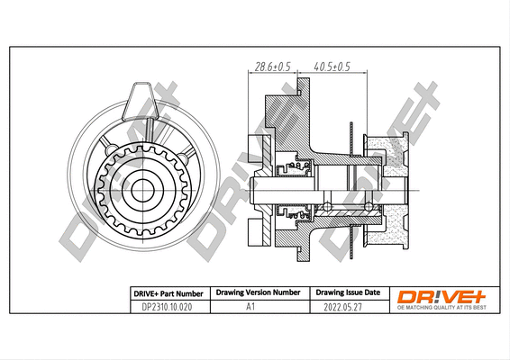 Water Pump, engine cooling (DP2310.10.020)