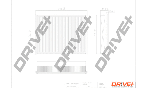 Air Filter (DP1110.10.0595)
