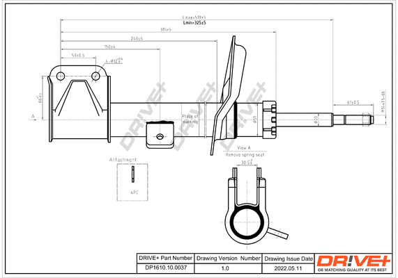 Shock Absorber (DP1610.10.0037)