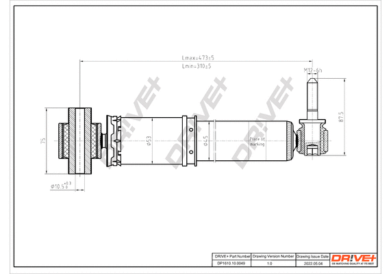 Shock Absorber (DP1610.10.0049)