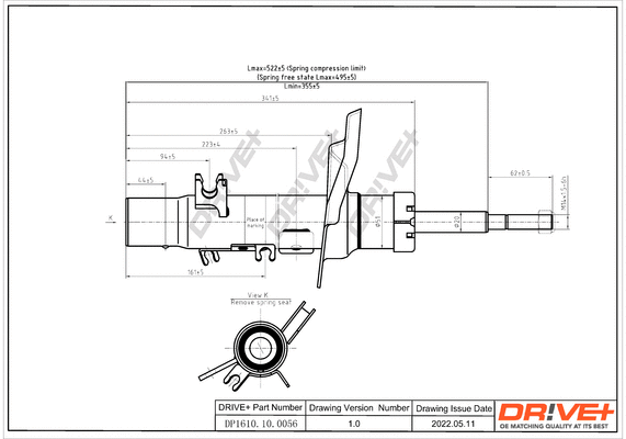 Shock Absorber (DP1610.10.0056)