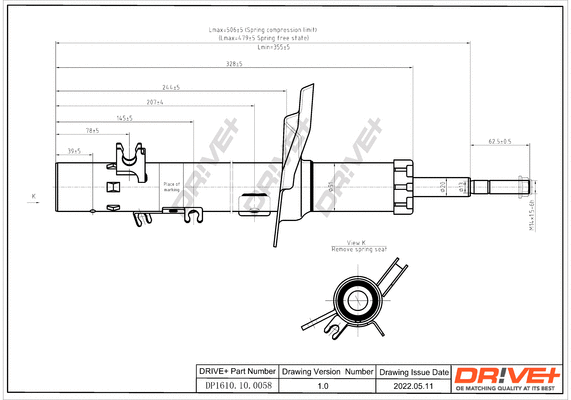 Shock Absorber (DP1610.10.0058)