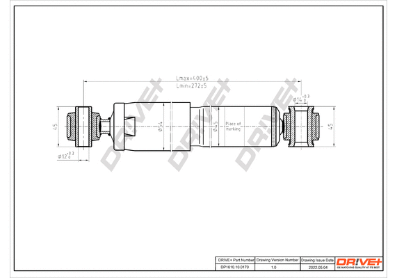 Shock Absorber (DP1610.10.0170)