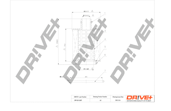 Oil Filter (DP1110.11.0107)