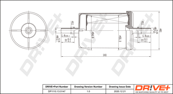 Fuel Filter (DP1110.13.0147)