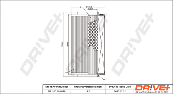 Air Filter (DP1110.10.0028)
