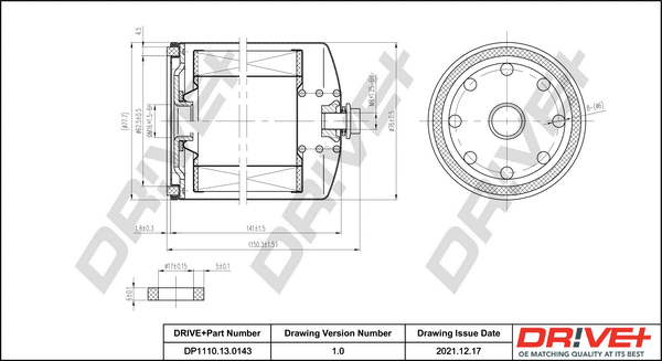 Fuel Filter (DP1110.13.0143)