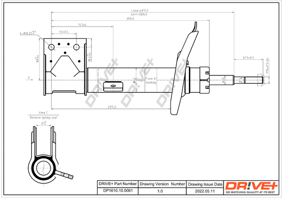 Shock Absorber (DP1610.10.0061)