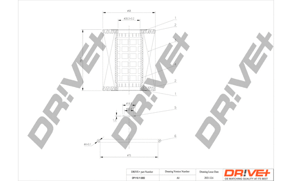 Oil Filter (DP1110.11.0053)