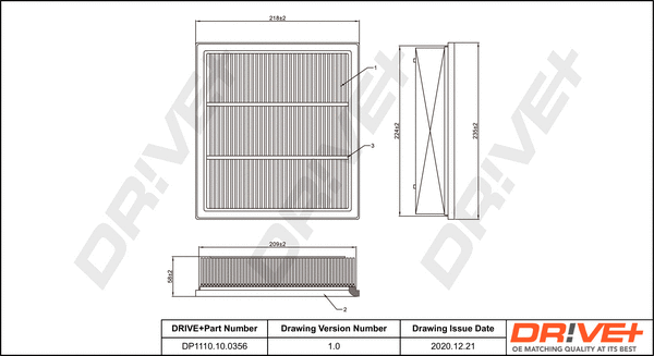 Air Filter (DP1110.10.0356)