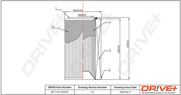 Air Filter (DP1110.10.0279)