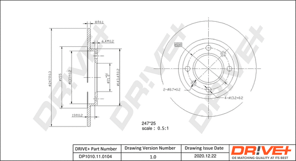 Brake Disc (DP1010.11.0104)