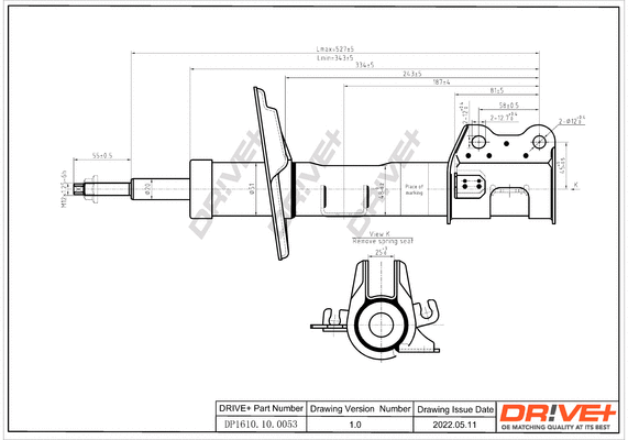 Shock Absorber (DP1610.10.0053)