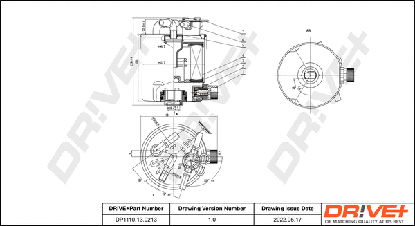 Fuel Filter (DP1110.13.0213)