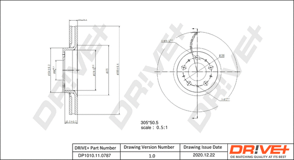 Brake Disc (DP1010.11.0787)